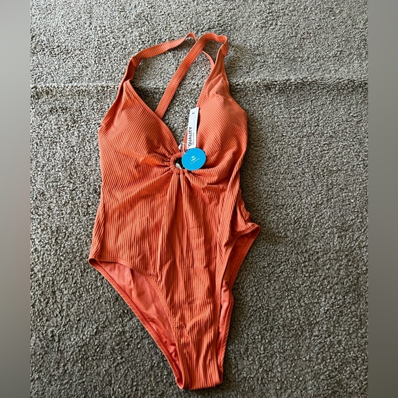Cupshe Swim Nwt Cupshe Ribbed Oring One Piece Swimsuit Poshmark